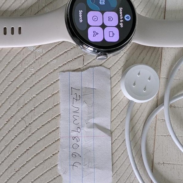 Google Pixel Watch 3 - Wi-Fi, Silver, 45mm, Wi-Fi