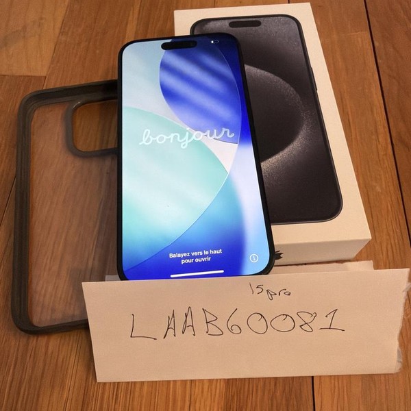 Apple iPhone 15 Pro - Unlocked, 256 GB, Blue, A2848