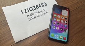 Good
													Apple iPhone 11 - Unlocked, Black, 128 GB, A2111, photo 1 of 6