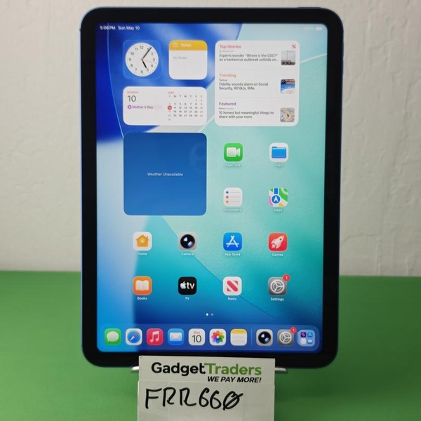 Apple iPad (11th Gen) - Unlocked, 128 GB, Blue, A3355