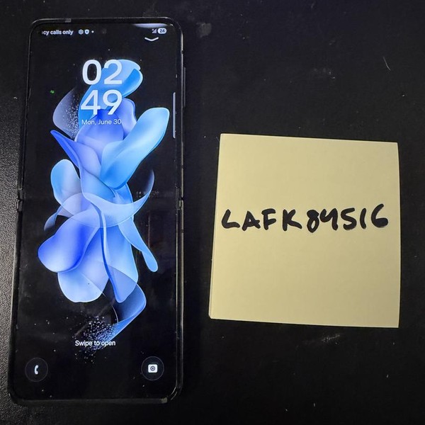 Samsung Galaxy Z Flip4 5G - Verizon, 256 GB, Graphite, 8 GB, SM-F721U