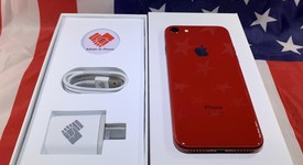 Good
													Apple iPhone SE 2nd Gen 2020 - AT&T, Red, 64 GB, A2275, photo 2 of 13