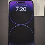 Good Apple iPhone 14 Pro Max - Unlocked, Purple, 128 GB, A2651