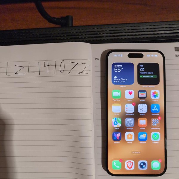 Apple iPhone 16 Plus - Unlocked, 128 GB, Black, A3082