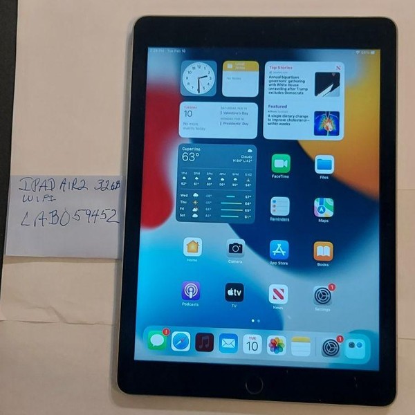 Apple iPad Air 2 - Wi-Fi, 32 GB, Silver