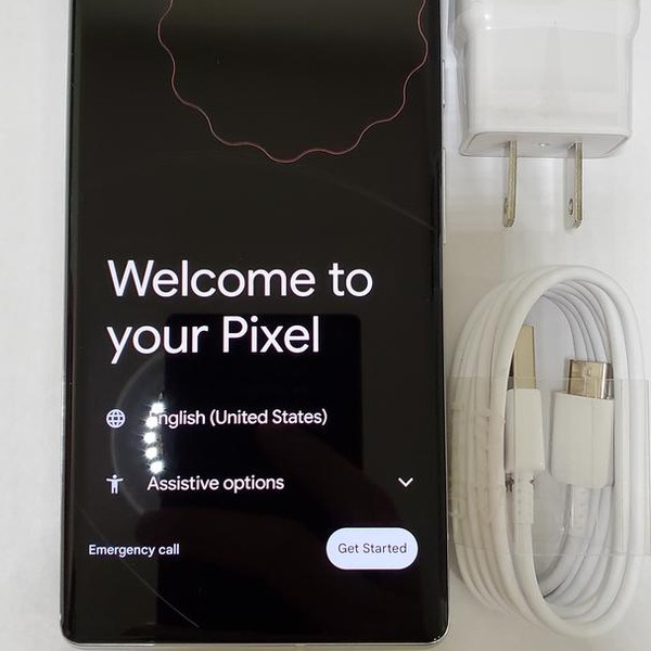 Google Pixel 6 Pro - Unlocked, 128 GB, White, 12 GB, G8VOU