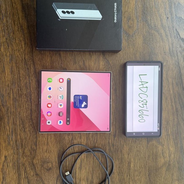 Samsung Galaxy Z Fold6 - T-Mobile, 256 GB, Pink, 12 GB, SM-F956U