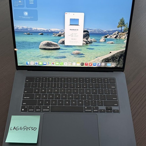 MacBook Air 2023 (M2) - 15 inch - 2 TB, Midnight, 24 GB, Apple M2