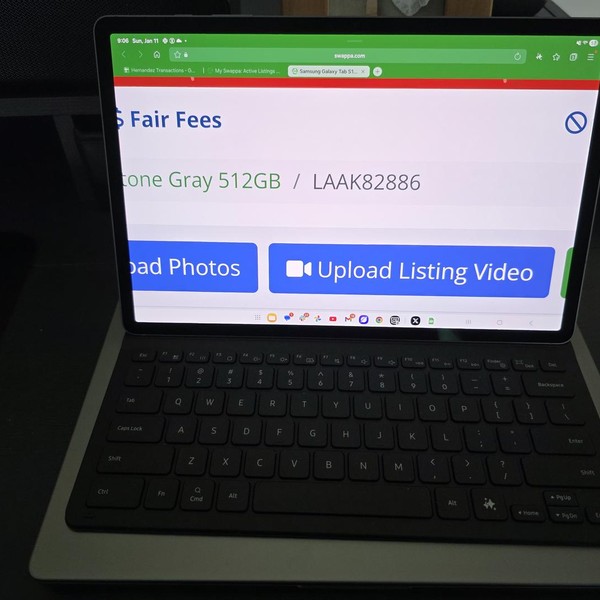 Samsung Galaxy Tab S10 Plus - Wi-Fi, 512 GB, Moonstone Gray, 12 GB, SM-X820