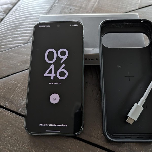 Google Pixel 9 Pro - Unlocked, 128 GB, Obsidian, 16 GB, GR83Y