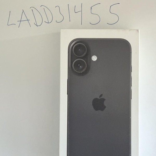 Apple iPhone 16 - Unlocked, 128 GB, Black, A3081