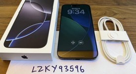 Mint
													Apple iPhone 16 Pro Max - Unlocked, Black, 256 GB, A3084, photo 1 of 10