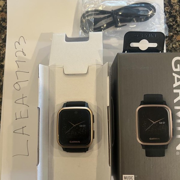 Garmin Venu Sq - Black, Music Edition