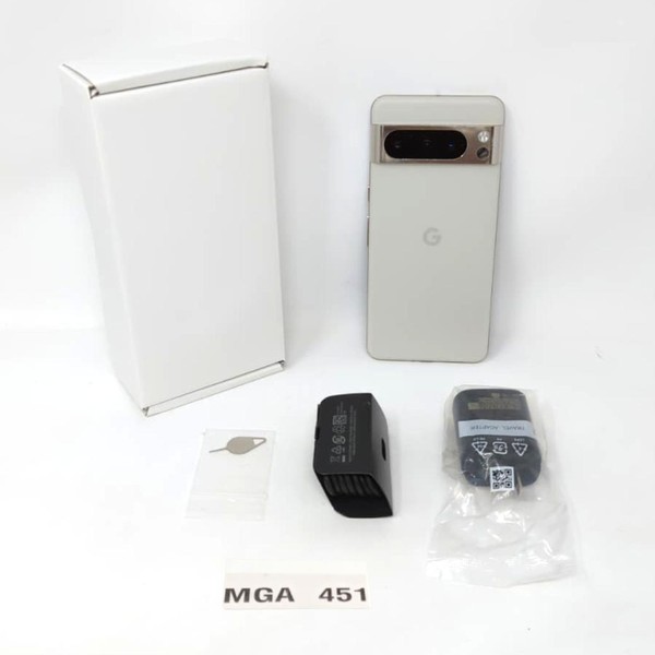 Google Pixel 8 Pro - Unlocked, 256 GB, Porcelain, 12 GB, G1MNW, mmWave 5G