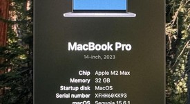 Good
													MacBook Pro 2023 - 14" - Apple M2 Max, Silver, 2 TB, 32 GB, photo 3 of 21