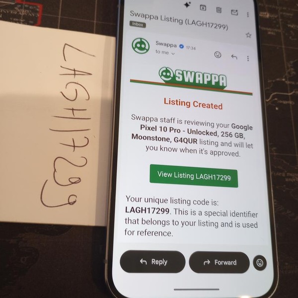 Google Pixel 10 Pro - Unlocked, 256 GB, Moonstone, G4QUR
