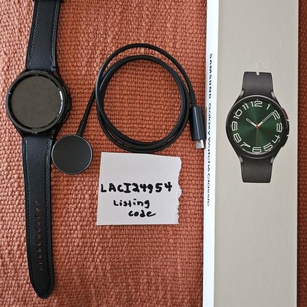 Samsung Galaxy Watch6 Classic - Wi-Fi, Black, 47mm