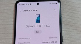 Good
													Samsung Galaxy S20 FE 5G - Verizon, Cloud Navy, 128 GB, 6 GB, SM-G781V, photo 2 of 4
