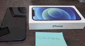 Good
													Apple iPhone 12 - Unlocked, Blue, 64 GB, A2172, photo 3 of 4