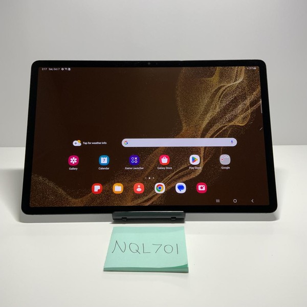 Samsung Galaxy Tab S8 Plus - Verizon, 128 GB, Graphite, 8 GB, SM-X808U, 5G