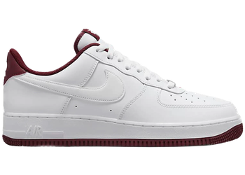 Nike Air Force 1 Low '07 White Dark Beetroot for sale