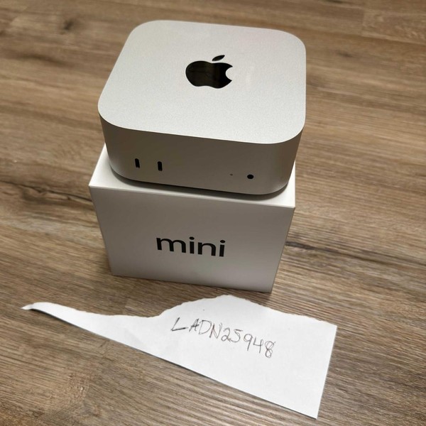 Mac Mini 2024 - 512 GB, 24 GB, Apple M4
