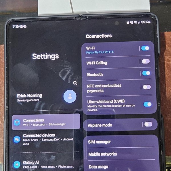 Samsung Galaxy Z Fold4 5G - Unlocked, 1 TB, Black, 12 GB, SM-F936U1