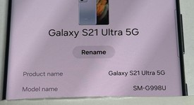 Good
													Samsung Galaxy S21 Ultra 5G - Verizon, Silver, 128 GB, 12 GB, SM-G998U, photo 4 of 11