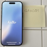 Good Apple iPhone 16 Pro - Unlocked, 128 GB, White, A3083