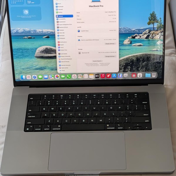 MacBook Pro 2023 - 16 inch - 1 TB, Gray, 32 GB, Apple M2 Max