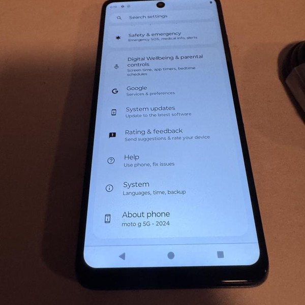 Moto G 5G (2024) - Unlocked, Green, 128 GB, 4 GB