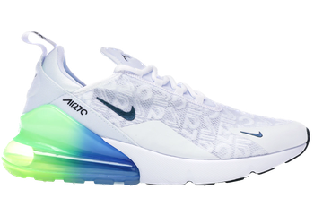 Nike Air Max 270 White Lime Blast Photo Blue for sale