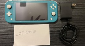 Good
													Nintendo Switch Lite - Turquoise, Animal Crossing, photo 4 of 8