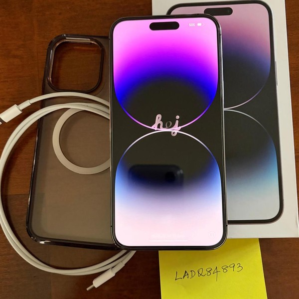 Apple iPhone 14 Pro Max - Unlocked, 128 GB, Purple, A2651