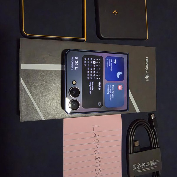 Samsung Galaxy Z Flip7 - Unlocked, 512 GB, Blue Shadow, 12 GB, SM-F766U1