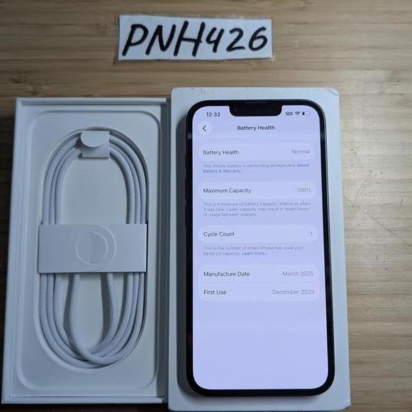 Apple iPhone 16e - Unlocked, 128 GB, Black, A3212