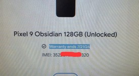 Good
													Google Pixel 9 - Unlocked, Obsidian, 128 GB, 12 GB, G2YBB, photo 5 of 12