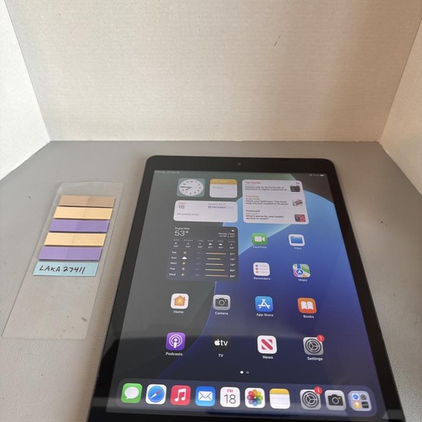 Apple iPad (9th Gen) - Unlocked, 256 GB, Gray, A2603