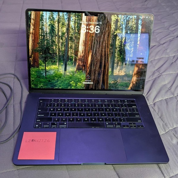 MacBook Air 2024 (M3) - 15 inch - Apple M3, Midnight, 512 GB, 16 GB, 10-core GPU