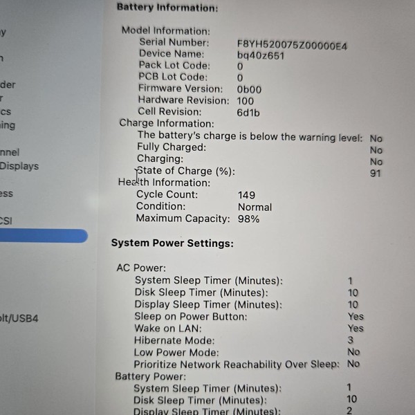 MacBook Pro Late 2023 (M3) - 14 inch - 512 GB, Silver, 36 GB, Apple M3 Pro 12-core, 18-core GPU