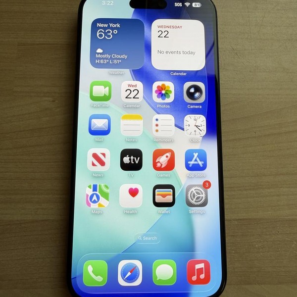 Apple iPhone 15 Pro Max - Unlocked, 256 GB, Blue, A2849