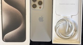 Good
													Apple iPhone 15 Pro - Unlocked, Natural, 128 GB, A2848, photo 3 of 9