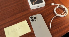 Good
													Apple iPhone 16 Pro Max - Unlocked, Natural, 256 GB, A3084, photo 1 of 5