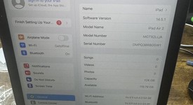 Good
													Apple iPad Air 2 - Wi-Fi, Gray, 128 GB, photo 3 of 4