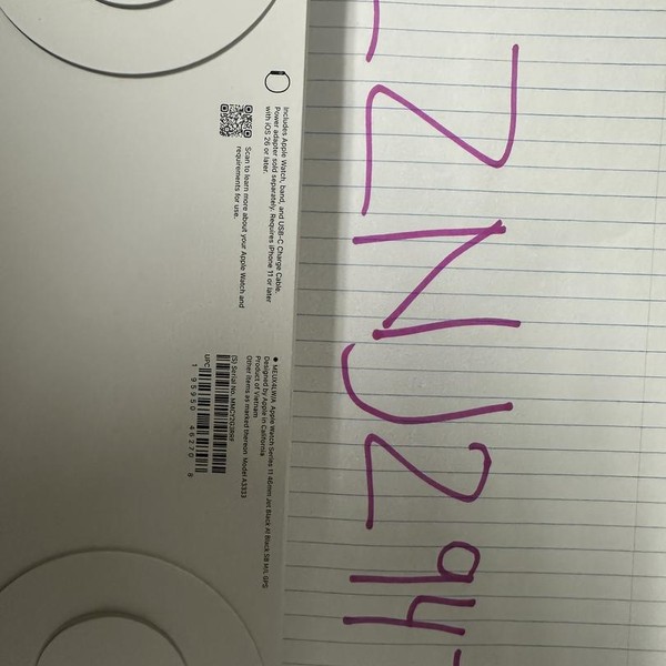 Apple Watch Series 11 46mm - Space Gray, A3333 - GPS, Aluminum