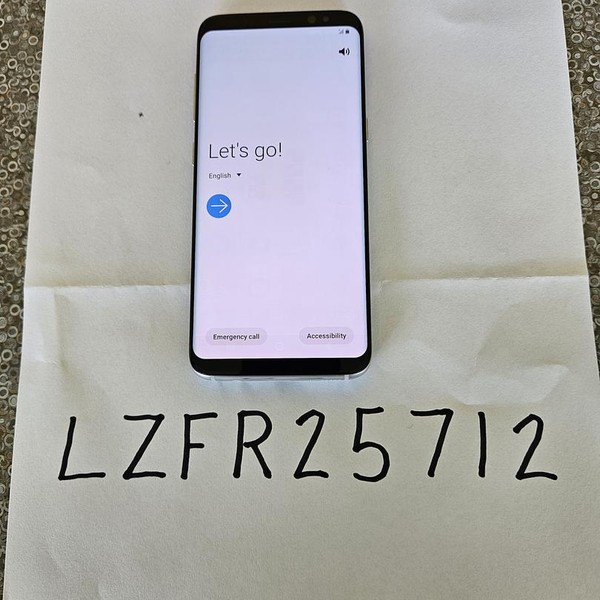 Samsung Galaxy S8 - Verizon, 64 GB, Black, 4 GB, SM-G950U