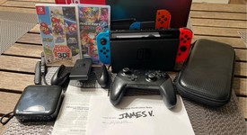 Mint
													Nintendo Switch - Red & Blue, 32 GB, photo 1 of 18