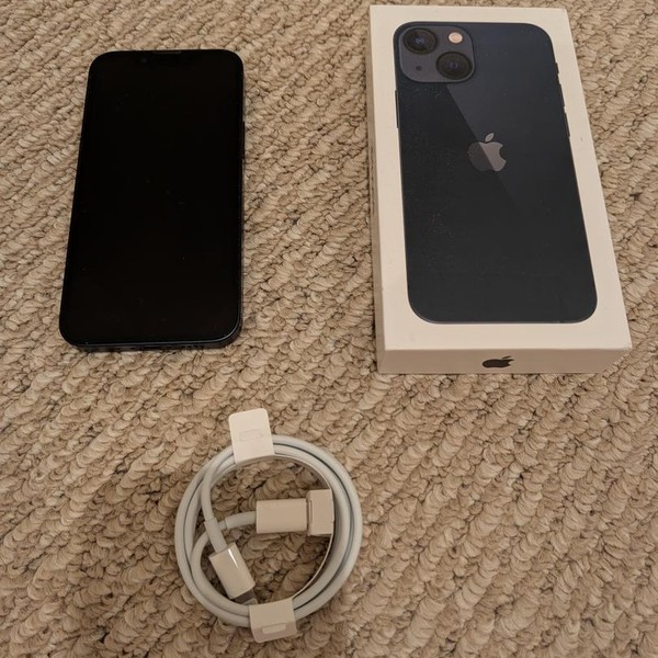 Apple iPhone 13 Mini - Unlocked, 128 GB, Midnight, A2481