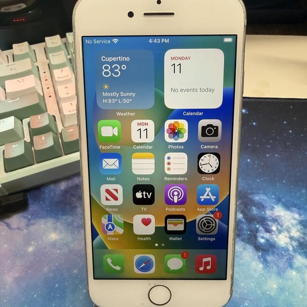 Apple iPhone 8 - Unlocked, 64 GB, Silver, A1863