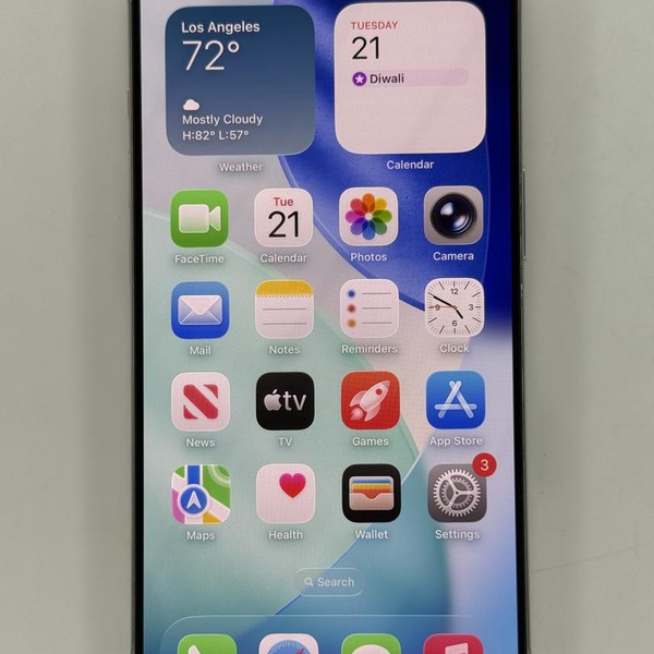 Apple iPhone 16 Pro - AT&T, 512 GB, White, A3083